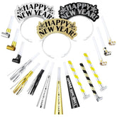 18 Pcs Multicolor Happy New Year Party Noise Makers & Favors