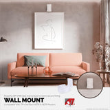Screwless Wall Mount For Tp-Link Deco X68, Xe70, Xe75, Xe75 Pro, Axe5300 & Axe5400, Easy To Install, No Mess, Reduce Interference & Increase Range, Stick On Adhesive Bracket, White By