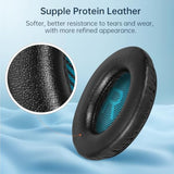 Replacement Ear-Pads For Bose Quiet-Comfort Qc 35 (Ii) 25 15 2 Headphones, Tear-Proof Cushion For Qc35 (Ii) Ae2 Qc25 Qc15 Qc2 Soundtrue/Soundlink Ae2I / Ae2W Around-Ear Headphones (Black)