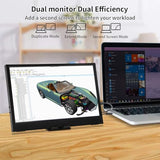 Portable Monitor, Ips Small Hdmi Display, Dual Usb-C, Low Power External Screen For Laptop Pc Mac Switch Rasp Pi Xbox (11.6" Ips Hd)