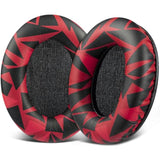 Replacement Earpads For Hyperx Cloud 1/2/3/Pro/Core/Flight/Flight S/Stinger/Stinger S, Cloudx Stinger/Stinger Core/Flight Headsets - Red Storm