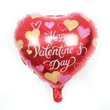 Happy Valentines Day Balloons,Love Heart Foil Balloons,Valentines Day