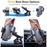Phone Holders For Your Car Phone Holder Mountsuper Suctioncell Phone Mount For Car Accessories For Women Men Windshield/Vent/Dashboard Pad Mount Truck Stand Gps Dash Holder For Iphone Samsung