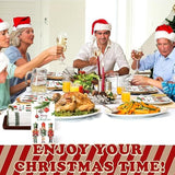 200 Pcs Christmas Nutcrackers Guest Paper Napkin 2 Ply Disposable Hand Towel For Bathroom Merry Christmas Paper Napkin Dining Table Decoration For Xmas Party Winter Indoor Outdoor