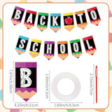 Welcome Back To School Banner Garland For Classroom Bulletin Board Decorations First Day Of School Decorations Hanging Party Banner