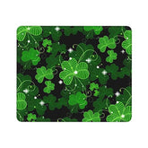 St Patrick'S Day Mouse Pad Shamrock Clover Anti-Slip Gaming Mouse Pad For Laptops Office Computer Mouse Pads