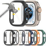 6 Pack Case With Tempered Glass Screen Protector For Watch Ultra 2/Ultra 49Mm, Scratch Resistant Full Protective Cover For Iwatch 49Mm