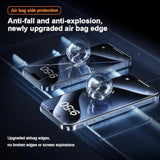 OneFish Screen Protector for Iphone 14 Pro Max, HD Clarity Tempered Glass Film 9H+ Hardness, with Hassle-Free Installation Frame, Dust-Free Bubble-Free Anti-Fingerprint, 2Pack