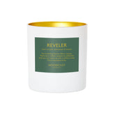 Reveler Scented Winter Candle – Aesthetic Holiday Candle For Home, Fresh Pine, Cedarwood & Fir Balsam, Clean Coco Wax Blend, Vegan, Paraben-Free, 45-Hour Burn, Christmas Decor – 8Oz