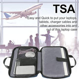 14 Inch Laptop Sleeve, Tsa Laptop Case With Handle, Water Resistant Protective Computer Carrying Case, Compatible With Hp Dell Lenovo Asus Notebooks, Gift For Men Women, Dark Blue
