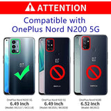 Heavy Duty Shockproof 360 Metal Rotating Ring Kickstand Holder Armor Case for Oneplus Nord N200 5G (Black)