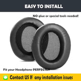 Protein Leather Replacement Earpads Cushion For Lx-3000 Headset