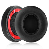 Solo 3 Replacement Ear Pads Compatible With Beats Solo 2 & Solo 3 Wireless On-Ear Headphones, Memory Foam Ear Cushions, Black