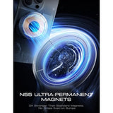 Strong MagSafe Car Mount with Long Arm, Quick Install for iPhone 15/14/13/12