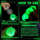 36-Piece Glow in the Dark Balls for Christmas and New Year Party Favors