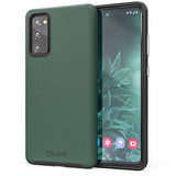for Galaxy S20 FE Case, Shockproof Protection Dual Layer Case for Galaxy S20 FE 5G (6.5 inch) - Forest Green