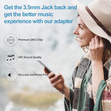USB Type C to 3.5mm Headphone Jack Adapter for Galaxy S26 Ultra S26+ S26 S25 Ultra A17 S25+ S24 S23 FE A16 A55 A54, iPhone 17,