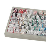 Translucent Side Print Keycaps Pbt Dye Sublimation Oem Profile 134 Keys Set Ja