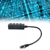 Rj45 Ethernet Splitter Cable, Rj45 1 Male To 4 X Female Lan Ethernet Splitter