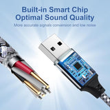 (2-Pack) External Stereo Sound Card, Usb-A To 3.5Mm Trrs 4-Pole Female, Usb To 3.5Mm Aux Stereo Audio Cable For Pc Windows, Laptop, Mac, Desktops, Linux, Ps4 Plug And Play No Drivers Needed