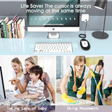 Mouse Jiggler Undetectable, Mouse Mover,For Bluetooth Mouse, Wireless Mouse,Computer,Laptop Pc Mouse,Undetectable & Noiseless Jiggler Simulates Realistic Movement (Black)