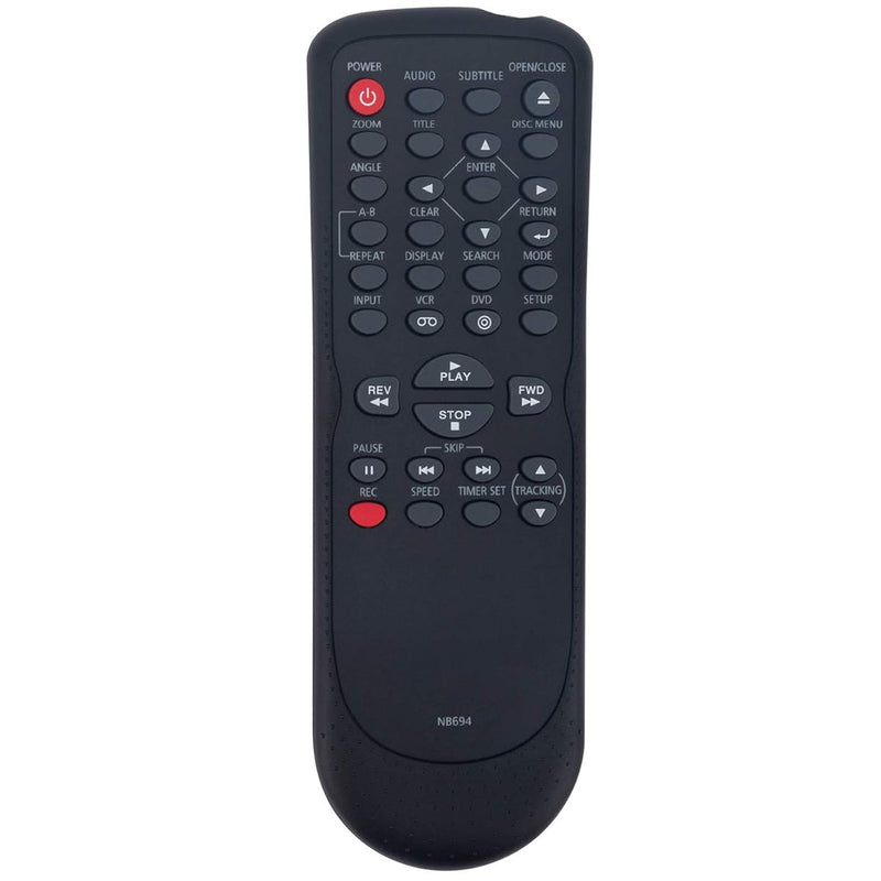 Nb694 Nb694Uh Replacement Remote Control Applicable For Sanyo Dvd Vcr Player F