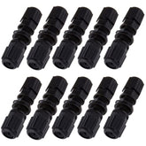 10Pcs M20 Rj45 Waterproof Connector Ip67 Cat5/5E 8P8C Ethernet Lan Cable Conne
