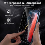 Privacy Screen Protector For Motorola Moto G Play 2024, Shatterproof Tempered Glass Accessories, Tempered Glass Film, Case Friendly Ultra Resistant 9H Hardness Anti-Glare Hd Black -3 Pack