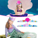 24 Pcs Diy Mermaid Crown Color Your Own Mermaid Activities For Ocean Themed Sunday School Classroom Kids Crafts Activities