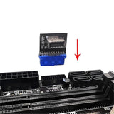 Usb 3.0 (Usb3.1 Gen 2) Internal Header (19-Pin) To Usb 3.1/3.2 Type-C (20-Pin)