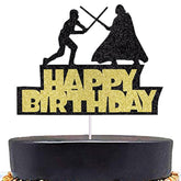 Anxdh Alien War Cake Top Hat Decoration Children Birthday Party Decoration, Alien War Children Theme Party