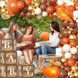 Little Pumpkin Balloon Arch Kit: Fall Baby Shower Decor