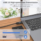 Usb To Usb C Adapter, Usb3 5Gbps High Speed Data Transfer, Otg Converter Thunderbolt3 4 Compatible With Apple Iwatch Iphone 15 16 Pro Max Ipad Air 4 5 Mini 6
