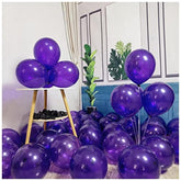 300 Pack Dark Purple Balloons 12 Inch Dark Purple Latex Party Balloon Bulk For Various Party Events Decorations