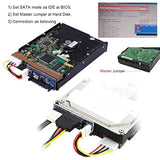 Cy Ide/Pata 40Pin Disk To Sata Female Adapter Pcba Converter For Desktop & 3.5