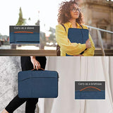 Protective Drawing Tablet Sleeve Case For Wacom Cintiq Pro 16/ Cintiq 16, Huion Kamvas Pro 16, Waterproof Carrying Tablet Bag(Blue)