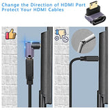 8K Mini Hdmi To Standard Hdmi Adapter 2.1 Version Mini Hdmi Male To Down Angle