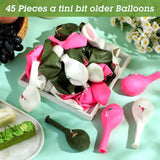 45 Pcs Martini Balloons 'A Tini Bit Older' Cocktail Party Decorations