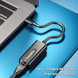 Usb C Ethernet Adapter, Usb C To 10 100 Rj45 Network Adapter Lan Wired Adapter