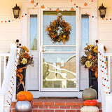 4 Pieces Thanksgiving Felt Garland Set Pom Pom Garland Thanksgiving Wo