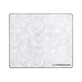 Snowstone Large Topograph Gaming Mousepad, Cool Medium Speed Desk Mousepad, Computer Mouse Mat, Flat Stitched Edge, Full Range Of Motion, Non-Slip Rubber Base, Perfect For Gamers & Office Use