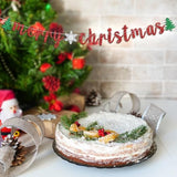 Merry Christmas & Be Merry Banners Festive Winter Holiday & NYE Decor