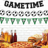Game Time Soccer Banner 16ft Reusable 3 Strings for Party