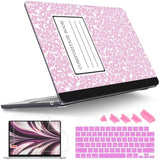 For M4 Macbook Air 13.6 Inch Case 2025-2022 Release M2 Chip Model A3240 A3113 A2681, Plastic Hard Shell Cover For Macbook Air 13.6 Liquid Retina Display With Touch Id, Composition Book