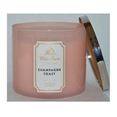 Bath And Body Works Champagne Toast 3 Wick Candle 14.5 Ounce Basic Label