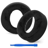 Replacement Ear Pads For Sony Ps5 Pulse 3D Headphones Ear Cushions, Headset Earpads (Velour/Black)