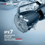 Monster Adventurer Force Bluetooth Speakers, IPX7 Waterproof Bluetooth Speaker 5.0 with Microphone Input, 80W Portable Bluetooth Speakers with 40H Playtime for Indoor and Outdoor Party