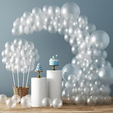 129Pcs Clear Balloons Different Sizes 18 12 10 5 Inches For Garland Arch, Transparent Balloon For Birthday Baby Shower Wedding Party Decoration