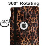 Case For Ipad 10.2 Inch, Ipad 9Th 8Th 7Th Generation, Rotating Stand Smart Mag