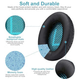 Qc35 Replacement Ear Pads Compatible Bose Quietcomfort 15, Qc25, Qc2, Qc35, Ae2, Soundtrue, Soundlink Around Ear Wireless Headphones, Replacement Ear Cushions, Black
